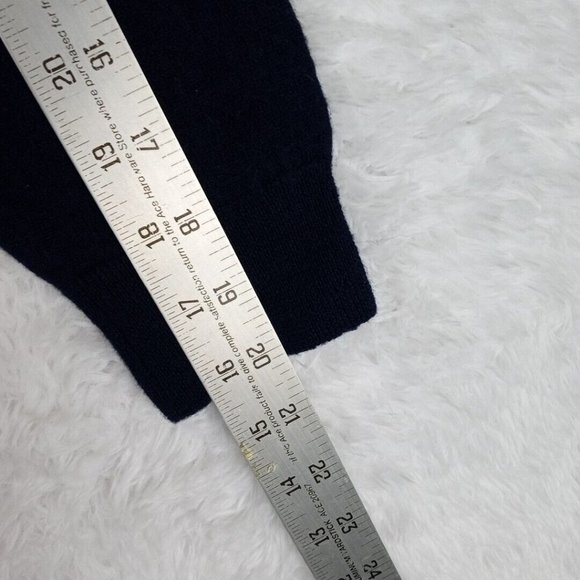 Club Room Womens Sweater Blue M‎ Merino Wool Long Sleeve V Neck Sweatshirt - Picture 7 of 8